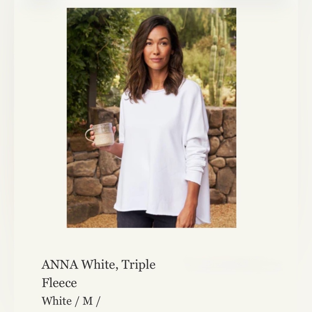 Frank & Eileen Anna White Sweatshirt - Picture 7 of 7